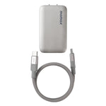 Kit de Carregador Rápido Silm GaN Ultra 45W 2-Portas MOMAX UM79 1-Carga, Ficha US