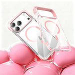 Capa de telemóvel magnética resistente a choques com airbag a vácuo em TPU + acrílico, Para iPhone 17 Pro Max, Para iPhone 17 Pro, Para iPhone 17