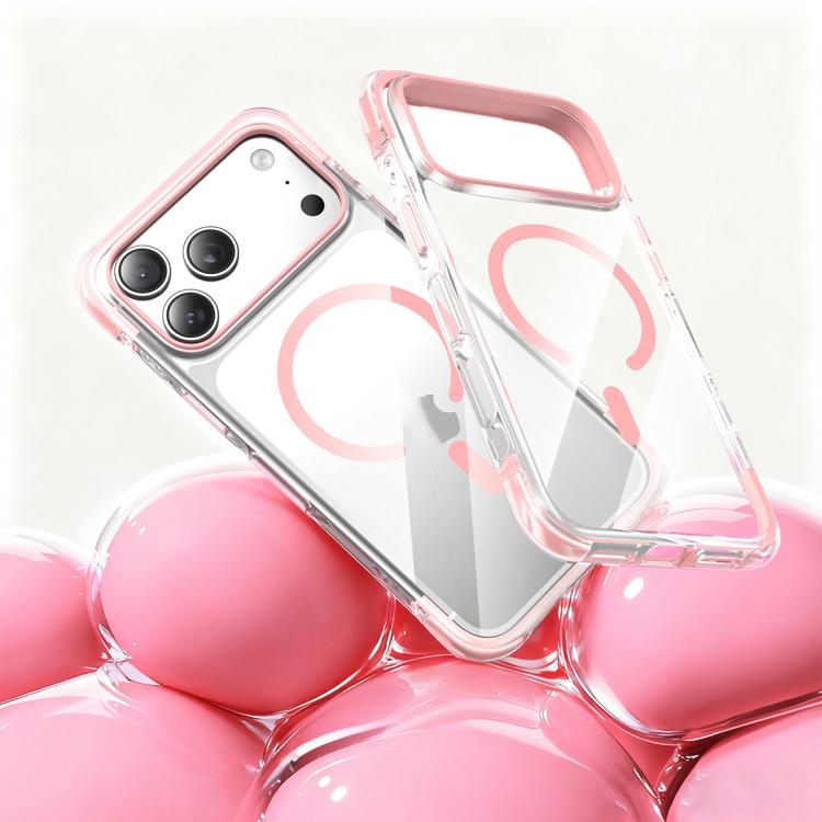 Capa de telemóvel magnética resistente a choques com airbag a vácuo em TPU + acrílico, Para iPhone 17 Pro Max, Para iPhone 17 Pro, Para iPhone 17