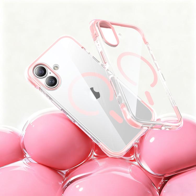 Capa de telemóvel magnética resistente a choques com airbag a vácuo em TPU + acrílico, Para iPhone 17 Pro Max, Para iPhone 17 Pro, Para iPhone 17