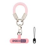 XDcase Cordão de pulso anti-perda para telemóvel com fivela metálica e junta, comprimento: 10,6 cm