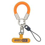 XDcase Cordão de pulso anti-perda para telemóvel com fivela metálica e junta, comprimento: 10,6 cm
