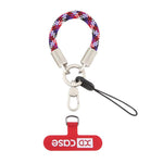XDcase Cordão de pulso anti-perda para telemóvel com fivela metálica e junta, comprimento: 10,6 cm