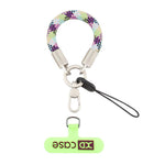 XDcase Cordão de pulso anti-perda para telemóvel com fivela metálica e junta, comprimento: 10,6 cm