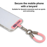 XDcase Cordão de pulso anti-perda para telemóvel com fivela metálica e junta, comprimento: 10,6 cm