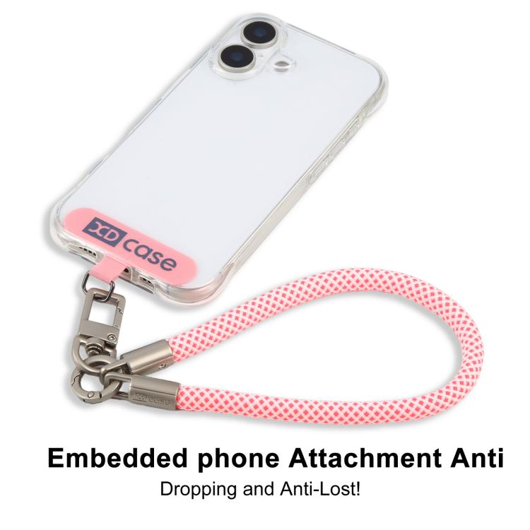 XDcase Cordão de pulso anti-perda para telemóvel com fivela metálica e junta, comprimento: 18,9 cm