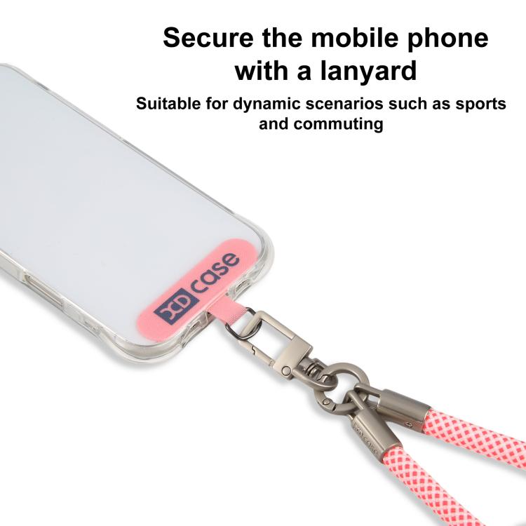 XDcase Cordão de pulso anti-perda para telemóvel com fivela metálica e junta, comprimento: 18,9 cm