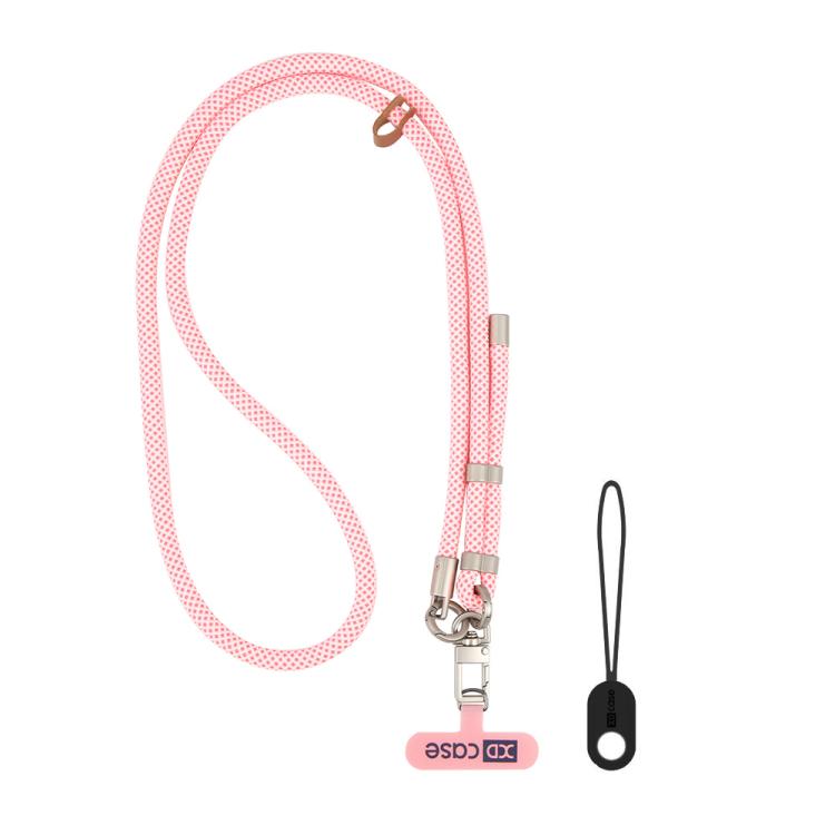 XDcase Cordão anti-perda para telemóvel com fivela metálica e junta, comprimento ajustável: 41-77 cm