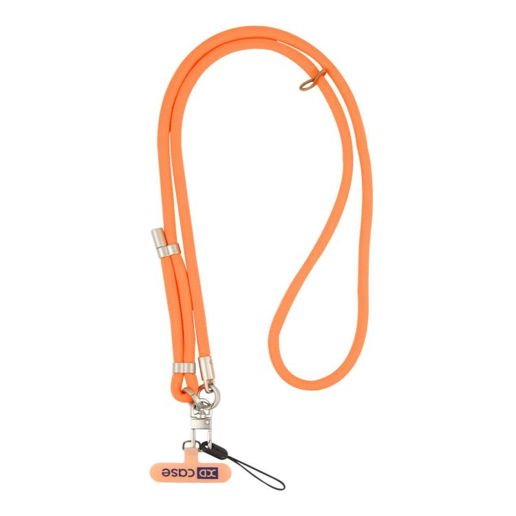 XDcase Cordão anti-perda para telemóvel com fivela metálica e junta, comprimento ajustável: 41-77 cm