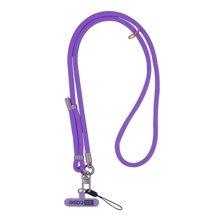 XDcase Cordão anti-perda para telemóvel com fivela metálica e junta, comprimento ajustável: 41-77 cm