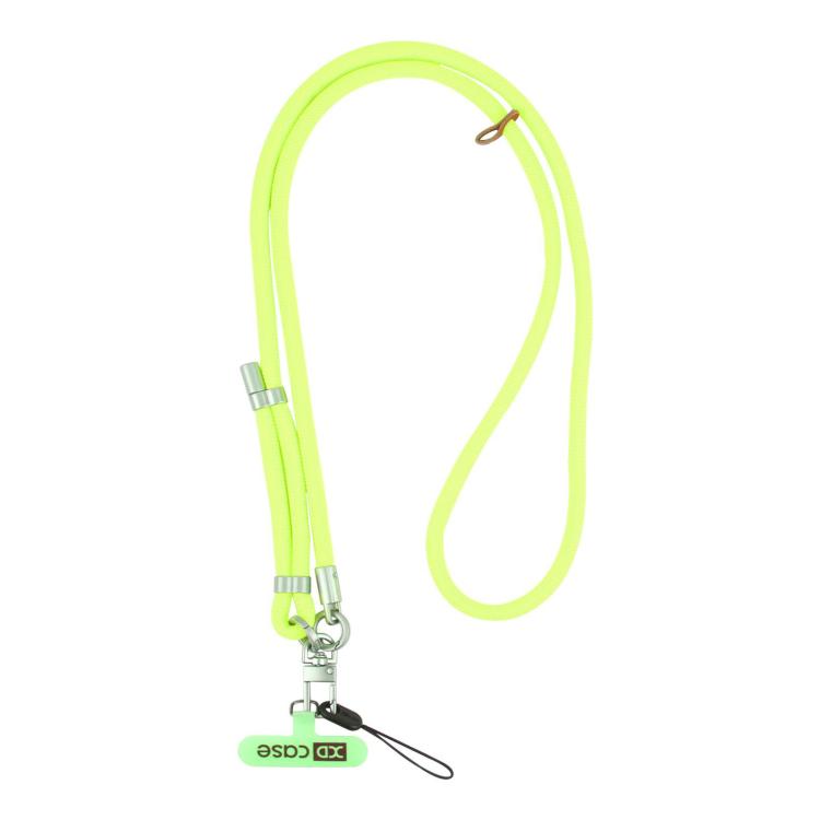 XDcase Cordão anti-perda para telemóvel com fivela metálica e junta, comprimento ajustável: 41-77 cm