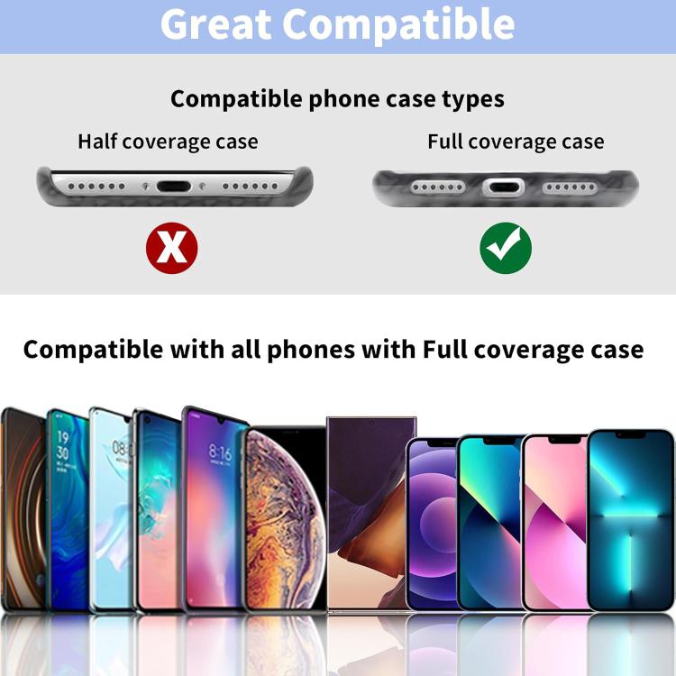 XDcase 5 peças de patch conector para cordão de telemóvel