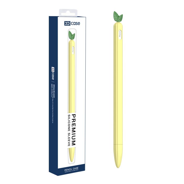 Capa de Silicone Antiderrapante XDcase Frutas & Legumes para Caneta Stylus, Para Apple Pencil Pro / 2