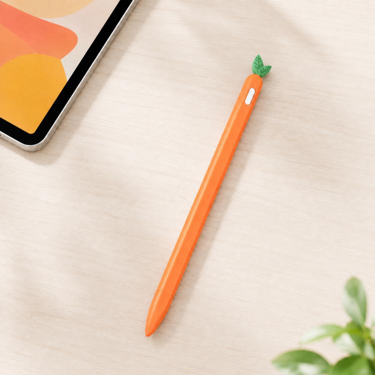 Capa de Silicone Antiderrapante XDcase Frutas & Legumes para Caneta Stylus, Para Apple Pencil Pro / 2