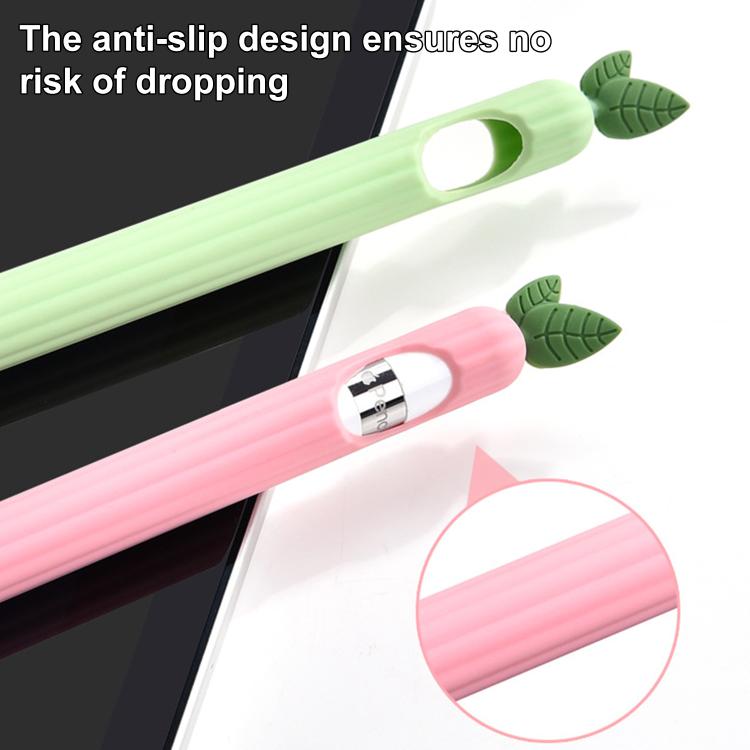 Capa de Silicone Antiderrapante XDcase Frutas & Legumes para Caneta Stylus, Para Apple Pencil Pro / 2