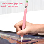 Capa de Silicone Antiderrapante XDcase Frutas & Legumes para Caneta Stylus, Para Apple Pencil Pro / 2