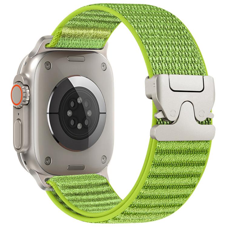 Pulseira de relógio em nylon com padrão de montanha e fivela para paraquedas xDfind, para Apple Watch 42 / 44 / 45 / 46 / 49mm, para Apple Watch 38 / 40 / 41 / S10 42mm