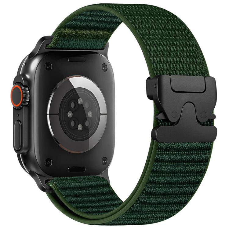 Pulseira de relógio em nylon com padrão de montanha e fivela para paraquedas xDfind, para Apple Watch 42 / 44 / 45 / 46 / 49mm, para Apple Watch 38 / 40 / 41 / S10 42mm