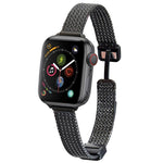 Pulseira de Relógio em Aço Inoxidável com Fecho Magnético xDfind Wheat Ear, Para Apple Watch 42 / 44 / 45 / 46 / 49mm, Para Apple Watch 38 / 40 / 41 / S10 42mm