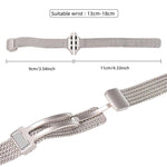 Pulseira de Relógio em Aço Inoxidável com Fecho Magnético xDfind Wheat Ear, Para Apple Watch 42 / 44 / 45 / 46 / 49mm, Para Apple Watch 38 / 40 / 41 / S10 42mm