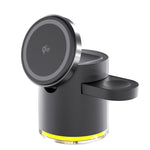 Carregador Sem Fios Magnético Dobrável Multifuncional 4 em 1 C16 25W