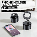 Coluna Bluetooth com Suporte Magnético Multifuncional para Telemóvel A5, A5 (Preto), A5 (Azul Escuro)