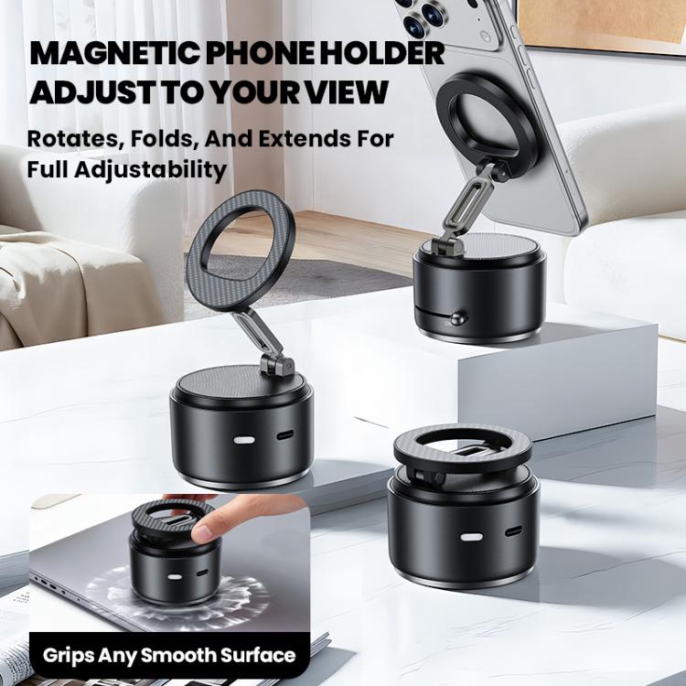 Coluna Bluetooth com Suporte Magnético Multifuncional para Telemóvel A5, A5 (Preto), A5 (Azul Escuro)