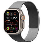 Pulseira de Relógio em Silicone Magnético com Textura Litchi e Blocos de Cor xDfind, Para Apple Watch 42 / 44 / 45 / 46 / 49mm, Para Apple Watch 38 / 40 / 41 / S11 42mm