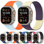 Pulseira de Relógio em Silicone Magnético com Textura Litchi e Blocos de Cor xDfind, Para Apple Watch 42 / 44 / 45 / 46 / 49mm, Para Apple Watch 38 / 40 / 41 / S11 42mm