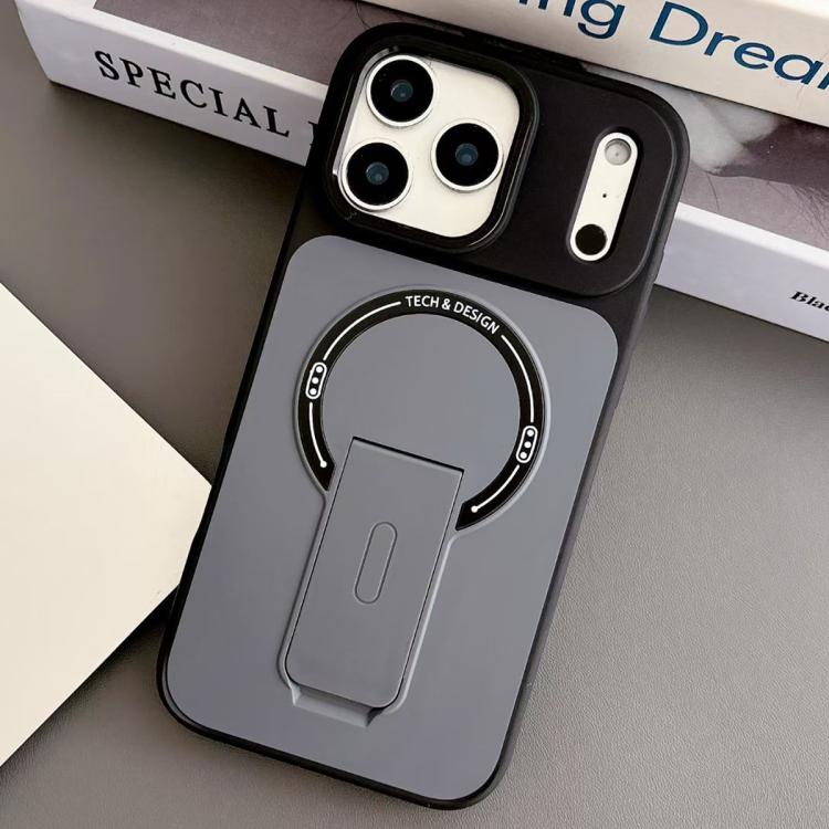 Capa de Telemóvel Magnética Híbrida em TPU com Sensação de Pele e PC com Suporte, Para iPhone 17 Pro Max, Para iPhone 17 Pro, Para iPhone 17, Para iPhone 16 Pro Max, Para iPhone 16 Pro, Para iPhone 16, Para iPhone 15 Pro Max, Para iPhone 15 Pro
