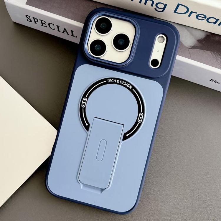 Capa de Telemóvel Magnética Híbrida em TPU com Sensação de Pele e PC com Suporte, Para iPhone 17 Pro Max, Para iPhone 17 Pro, Para iPhone 17, Para iPhone 16 Pro Max, Para iPhone 16 Pro, Para iPhone 16, Para iPhone 15 Pro Max, Para iPhone 15 Pro