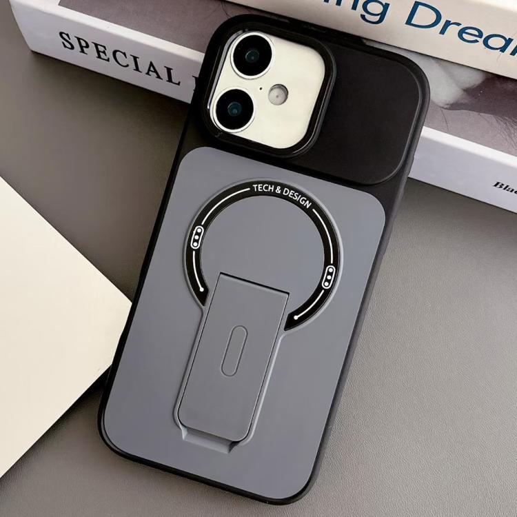 Capa de Telemóvel Magnética Híbrida em TPU com Sensação de Pele e PC com Suporte, Para iPhone 17 Pro Max, Para iPhone 17 Pro, Para iPhone 17, Para iPhone 16 Pro Max, Para iPhone 16 Pro, Para iPhone 16, Para iPhone 15 Pro Max, Para iPhone 15 Pro