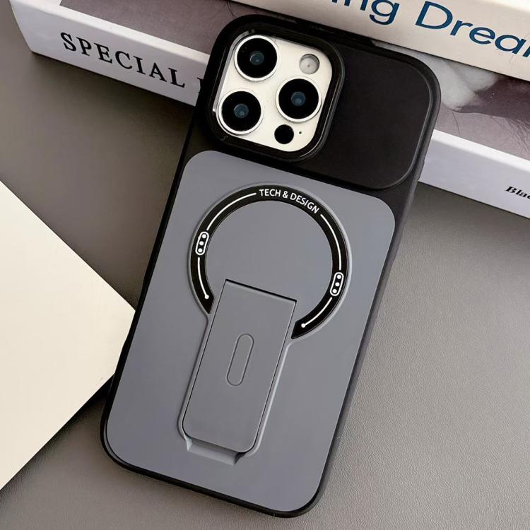 Capa de Telemóvel Magnética Híbrida em TPU com Sensação de Pele e PC com Suporte, Para iPhone 17 Pro Max, Para iPhone 17 Pro, Para iPhone 17, Para iPhone 16 Pro Max, Para iPhone 16 Pro, Para iPhone 16, Para iPhone 15 Pro Max, Para iPhone 15 Pro