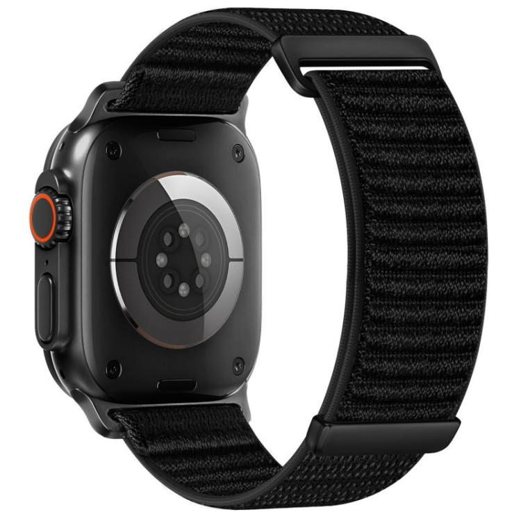Correia de relógio em nylon com padrão de montanha em duas secções xDfind, para Apple Watch 42 / 44 / 45 / 46 / 49mm, para Apple Watch 38 / 40 / 41 / S11 42mm