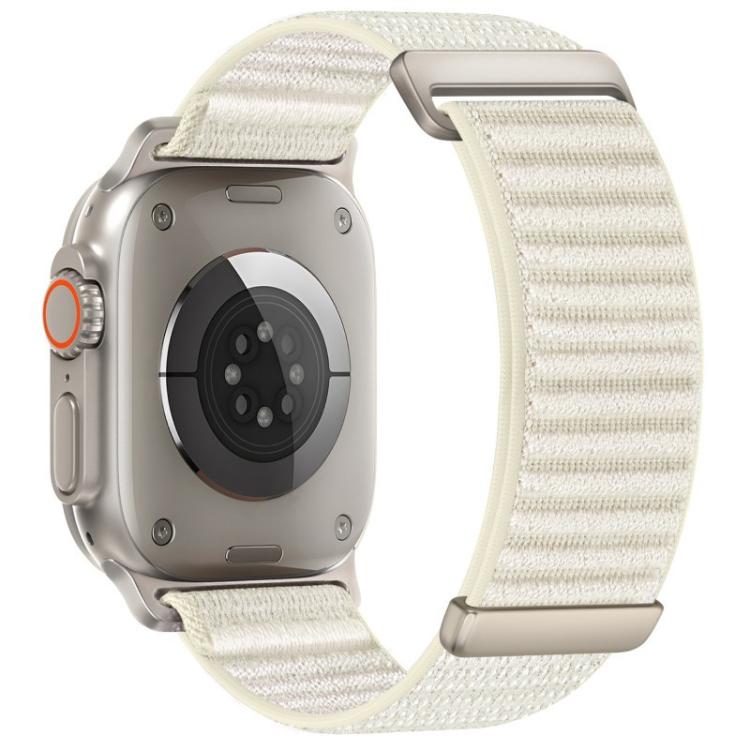 Correia de relógio em nylon com padrão de montanha em duas secções xDfind, para Apple Watch 42 / 44 / 45 / 46 / 49mm, para Apple Watch 38 / 40 / 41 / S11 42mm