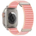 Correia de relógio em nylon com padrão de montanha em duas secções xDfind, para Apple Watch 42 / 44 / 45 / 46 / 49mm, para Apple Watch 38 / 40 / 41 / S11 42mm
