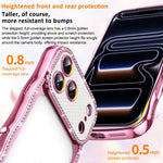 Capa de Telemóvel em TPU Electroplated com Diamantes em Forma de Estrela Ondulada e Torcida, Resistente a Choques, Para iPhone 17 Pro Max, Para iPhone 17 Pro, Para iPhone 17, Para iPhone 16 Pro Max, Para iPhone 16 Pro, Para iPhone 16