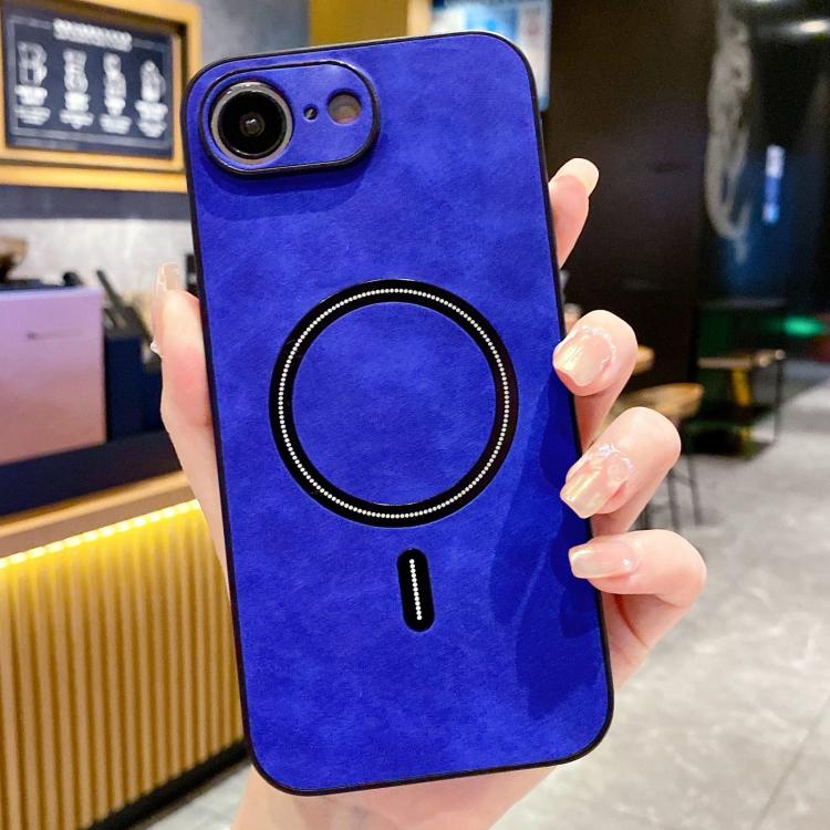 Capa magnética para telemóvel em pele sintética de pele de cordeiro, para iPhone 17e / 16e, para iPhone 17 Pro Max, para iPhone 17 Pro, para iPhone 17, para iPhone Air, para iPhone 16 Pro Max, para iPhone 16 Pro, para iPhone 16 Plus