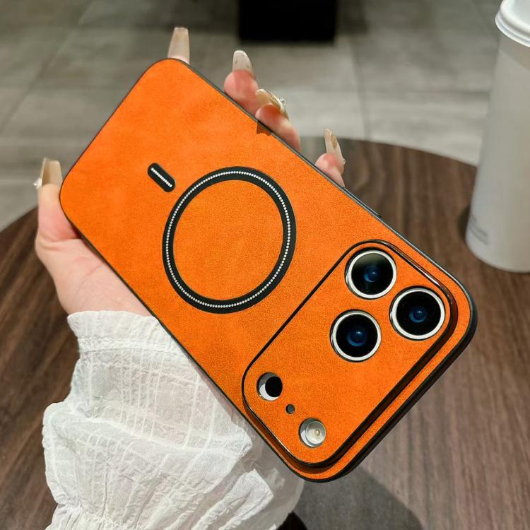 Capa magnética para telemóvel em pele sintética de pele de cordeiro, para iPhone 17e / 16e, para iPhone 17 Pro Max, para iPhone 17 Pro, para iPhone 17, para iPhone Air, para iPhone 16 Pro Max, para iPhone 16 Pro, para iPhone 16 Plus