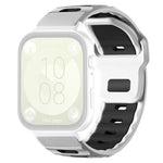 xDfind Flat-head Dual-color Silicone Watch Band, For Huawei Watch Fit4 Pro / Fit4 / Fit3, For Huawei Watch D2