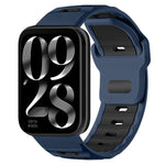 xDfind Flat-head Dual-color Silicone Watch Band, For Xiaomi Band 10 Pro / 9 Pro / Redmi Watch 6, For Redmi Watch 3 Active / Watch 3 Lite, For Redmi Watch 3