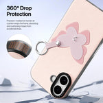 Capa para telemóvel série DUX DUCIS LUVY com anel para dedo, para iPhone 17 Pro Max, para iPhone 17 Pro, para iPhone 17