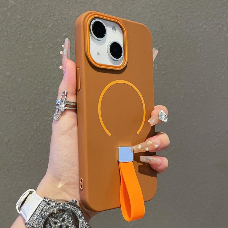 Capa magnética TPU com sensação de pele e alça de silicone, para iPhone 13, iPhone 12 / 12 Pro, iPhone 12 Pro Max, iPhone 11 Pro Max, iPhone 11, iPhone 11 Pro