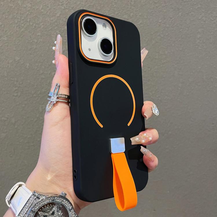 Capa magnética TPU com sensação de pele e alça de silicone, para iPhone 13, iPhone 12 / 12 Pro, iPhone 12 Pro Max, iPhone 11 Pro Max, iPhone 11, iPhone 11 Pro
