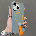 Capa magnética TPU com sensação de pele e alça de silicone, para iPhone 13, iPhone 12 / 12 Pro, iPhone 12 Pro Max, iPhone 11 Pro Max, iPhone 11, iPhone 11 Pro