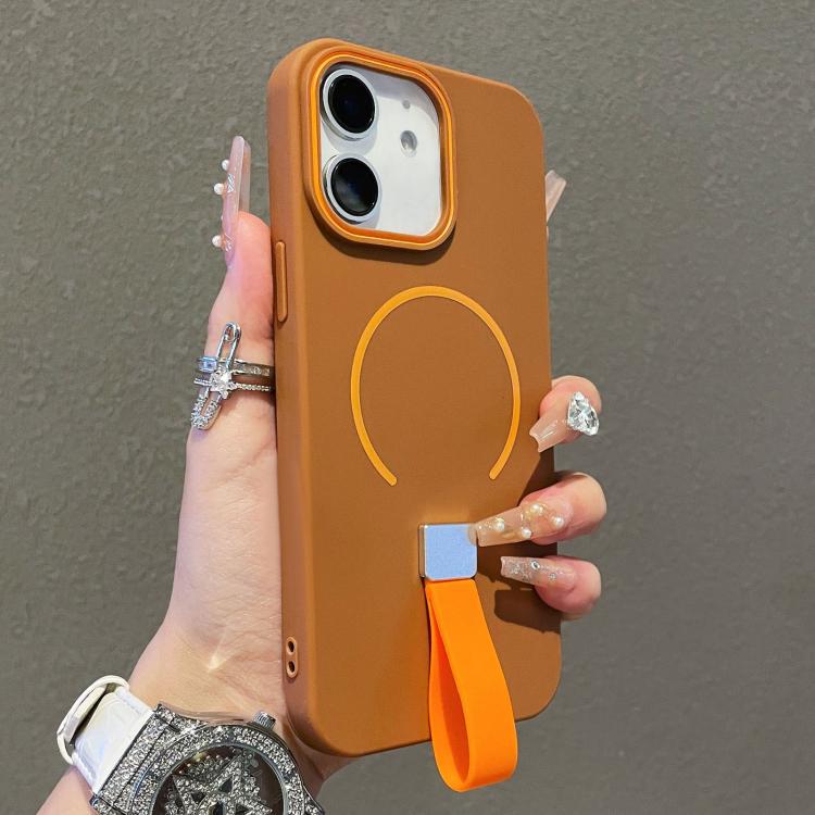 Capa magnética TPU com sensação de pele e alça de silicone, para iPhone 13, iPhone 12 / 12 Pro, iPhone 12 Pro Max, iPhone 11 Pro Max, iPhone 11, iPhone 11 Pro