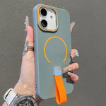 Capa magnética TPU com sensação de pele e alça de silicone, para iPhone 13, iPhone 12 / 12 Pro, iPhone 12 Pro Max, iPhone 11 Pro Max, iPhone 11, iPhone 11 Pro