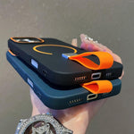 Capa magnética TPU com sensação de pele e alça de silicone, para iPhone 13, iPhone 12 / 12 Pro, iPhone 12 Pro Max, iPhone 11 Pro Max, iPhone 11, iPhone 11 Pro