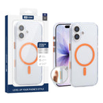 Capa para telemóvel magnética transparente fosca XDcase resistente a choques, para iPhone 17 Pro Max, para iPhone 17 Pro, para iPhone 17