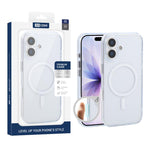 Capa para telemóvel magnética transparente fosca XDcase resistente a choques, para iPhone 17 Pro Max, para iPhone 17 Pro, para iPhone 17